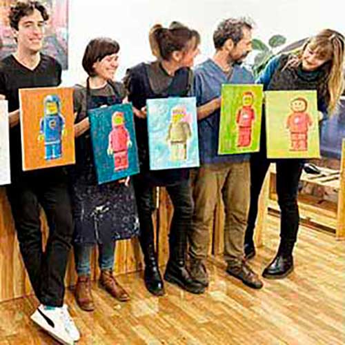 Céges, csoportos művészeti foglalkozások