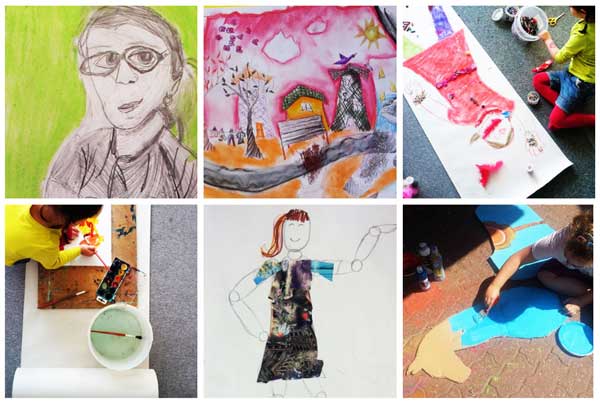 Kreatív, inspiráló művészeti foglalkozás gyerekeknek