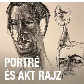 portré akt rajzolás
