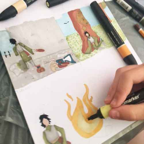 Képregény alkotó nyári tábor