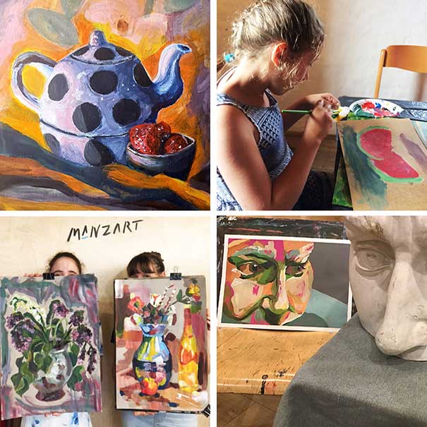 Inspiráló festészeti tábor